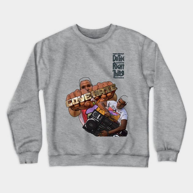 Radio Raheem - Do the right thing Crewneck Sweatshirt by ScarlettVisuals